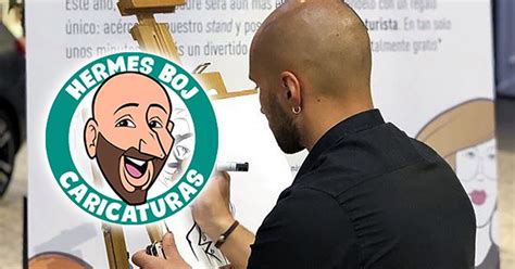 hermes caricatura|Professional Caricaturist for events Hermes Boj.